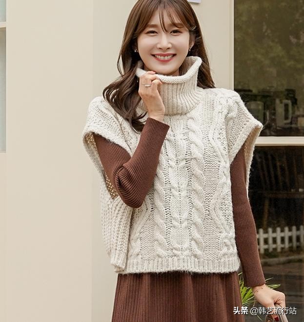 韩系基础款多色毛衣,今年最火的毛衣圆领韩版毛衣