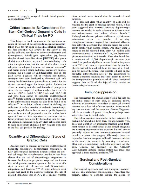 干细胞疗法在帕金森上的应用,干细胞治疗帕金森的最新临床招募