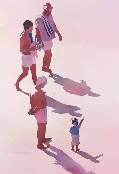 水彩大神之作,国外大师水彩值得一看