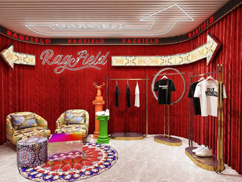 RAGFIELD拉格费尔德官方公布实体店面装修风格