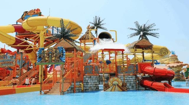 150000m²！天津欢乐谷的玛雅海滩水公园，真是太好玩了