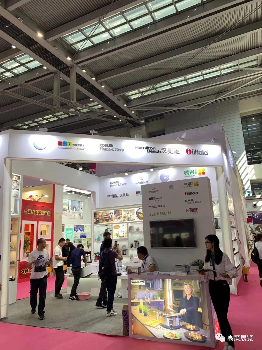 深圳礼品特装展位搭建设计,促销展位设计创意