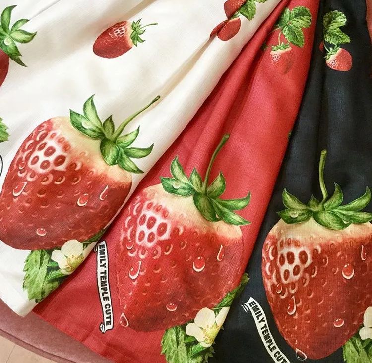 Lo娘最爱的草莓裙！连女神美沙子都疯狂种草