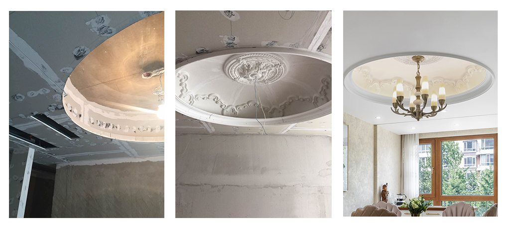 高迪愙实景|护墙板+石膏线，没有软装也超美！