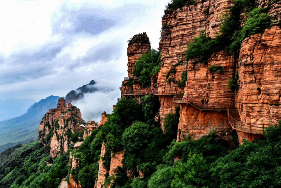 太行山巍峨,河北太行山最美的一段在哪里