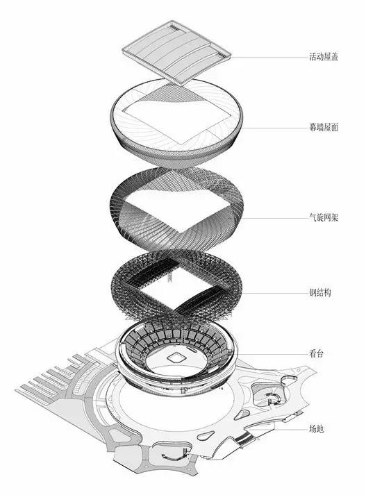 武汉光谷国际网球中心旋风球场