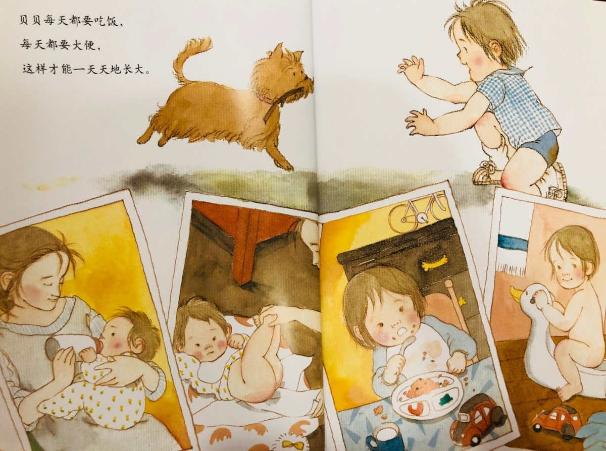 关于拉便便的绘本故事,娜娜拉便便绘本故事