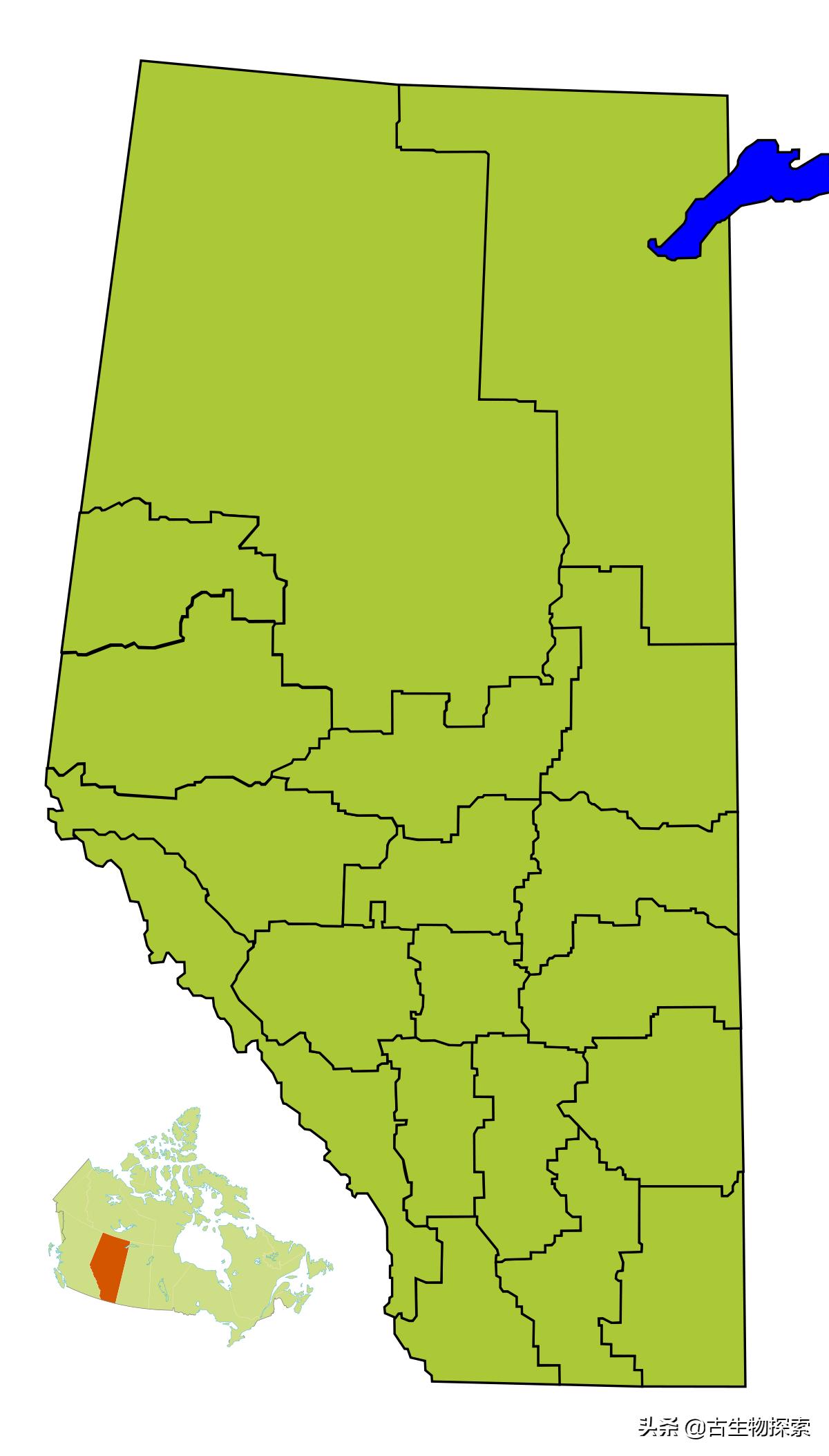 加拿大翼龙图片,加拿大发现恐龙化石