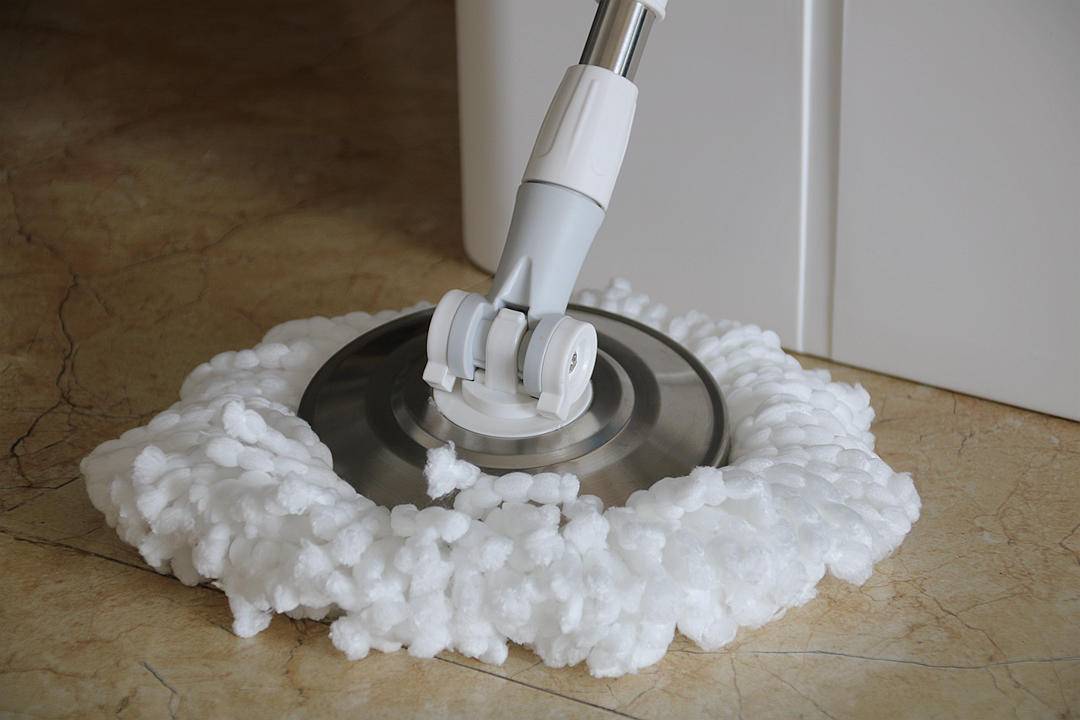 自从用上懒人拖把,好用旋转甩水拖把