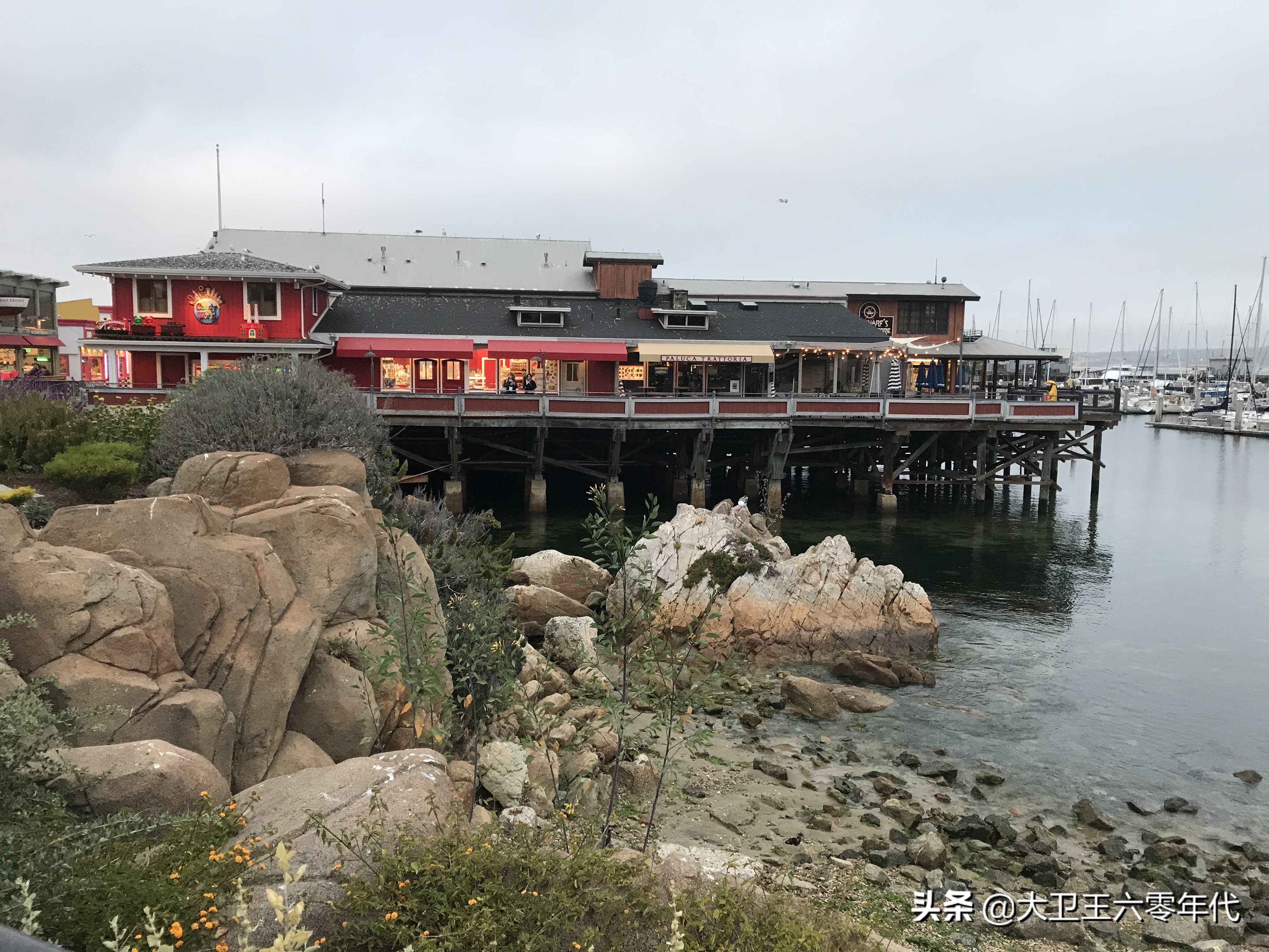 加州旧金山渔人码头,加州小城