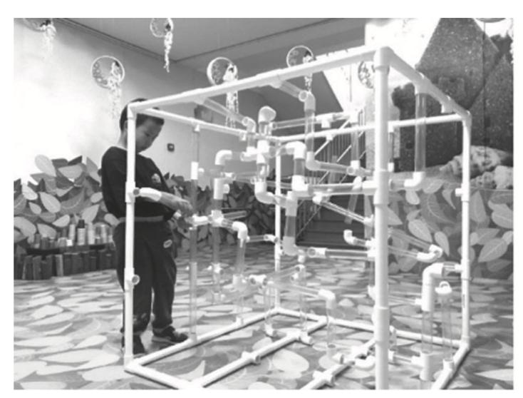 空心积木搭建方法乐高,乐高水管