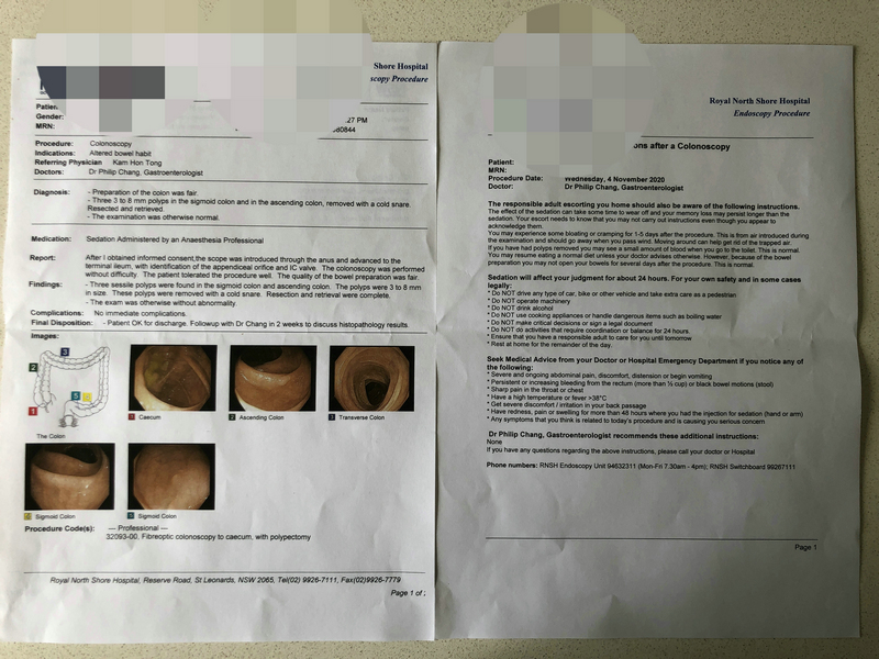 澳洲体检胃肠镜检查,我在澳洲行医的经历