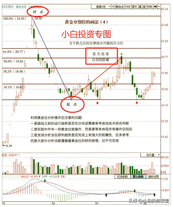 黄金分割画法圆形,黄金分割点的画法