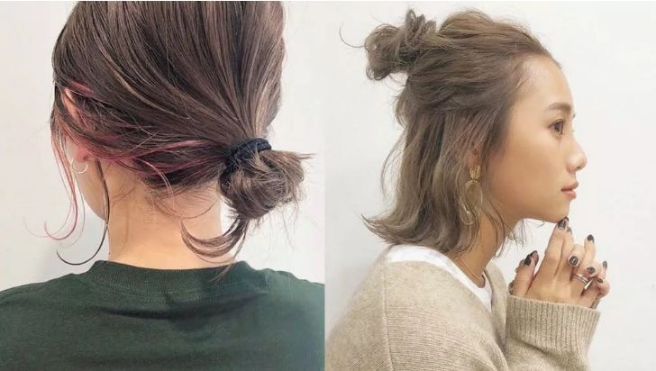 自己在家染挂耳染奶茶色教程,可以自己在家染的挂耳染推荐发色