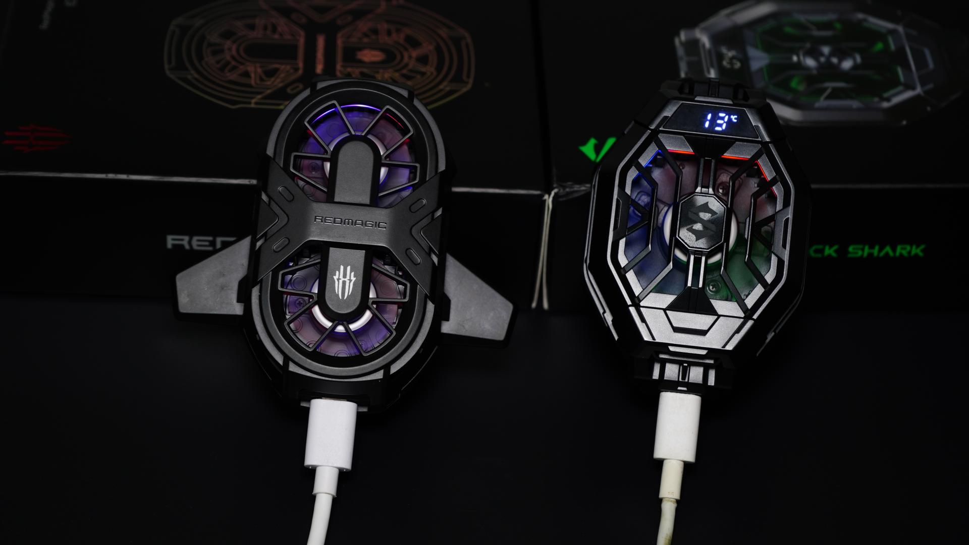 黑鲨冰封散热背夹pro对比红魔,黑鲨散热背夹2pro和红魔对比