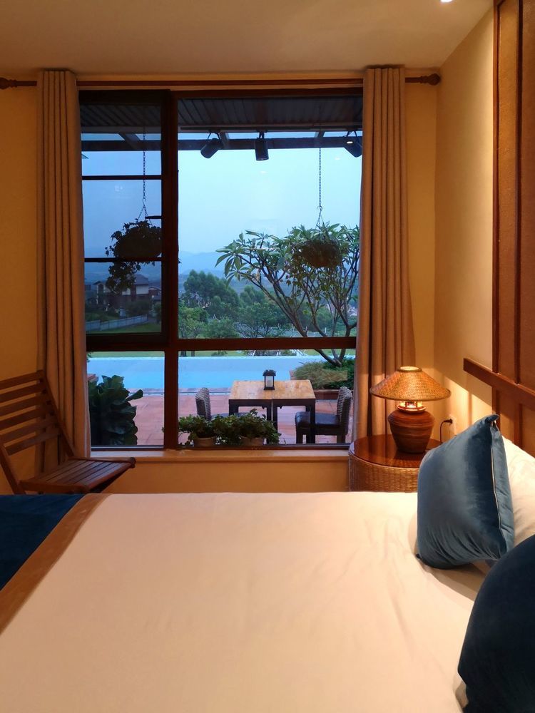 清远汤塘温泉民宿带私人泡池,清远温泉亲子主题别墅