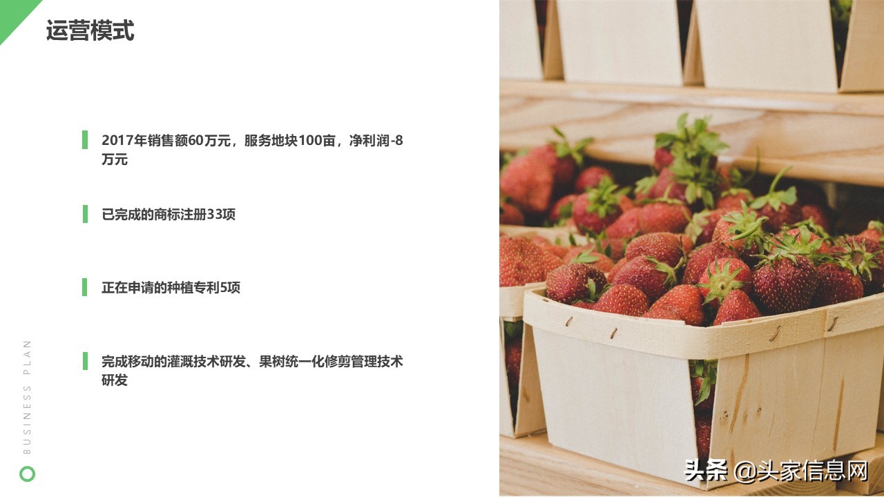 农产品投资商业计划书,食品融资计划书