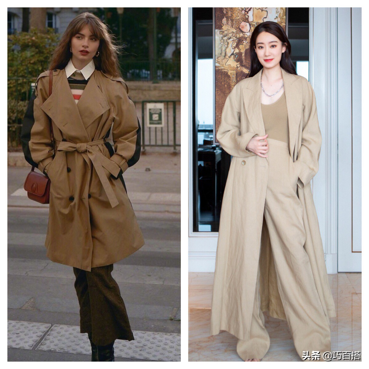 风衣时尚圈里永不褪色的经典,风衣是永不过时的时尚