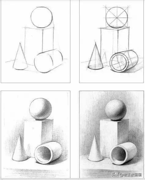 学画素描入门教程,学画人像素描应该先练会啥