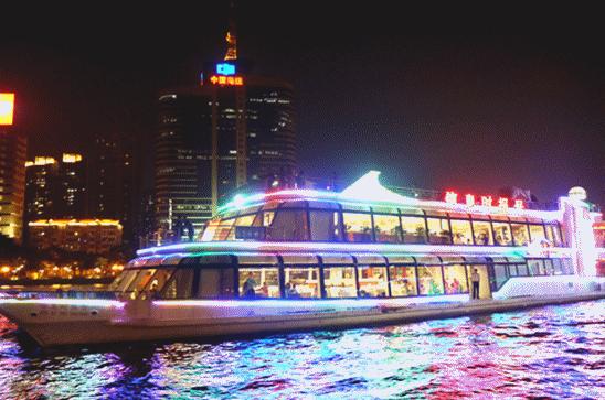 广州珠江夜游游玩攻略路线图,广州珠江夜游欣赏美丽夜景