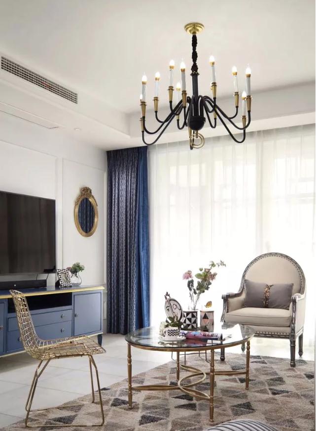 北欧美式整屋设计 (小户型高级感美式设计)