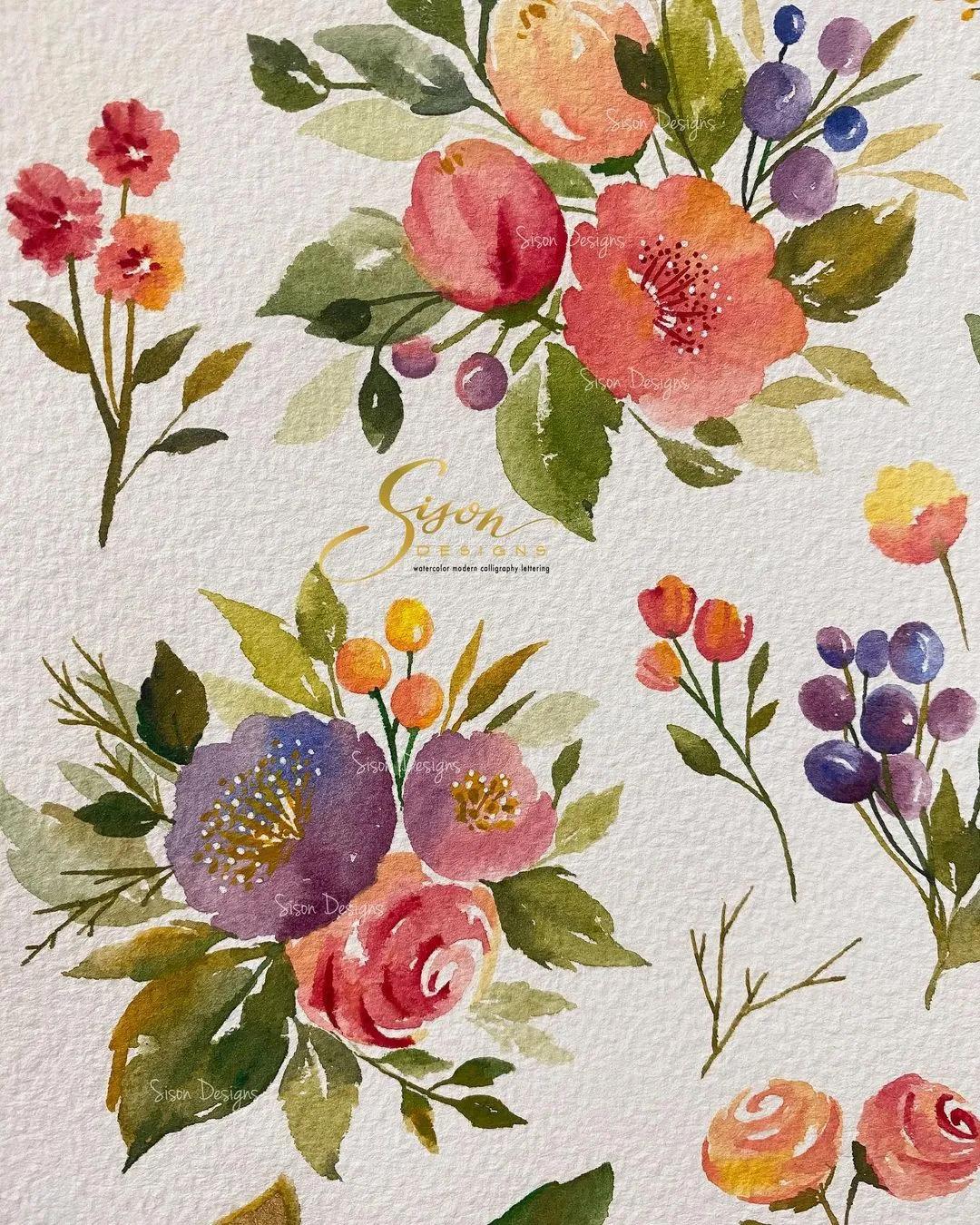 水彩手帐简单教程,水彩笔就能搞定的手账