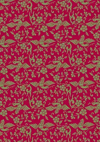 庄重华美的中国古典纹样,东方纹样图植物