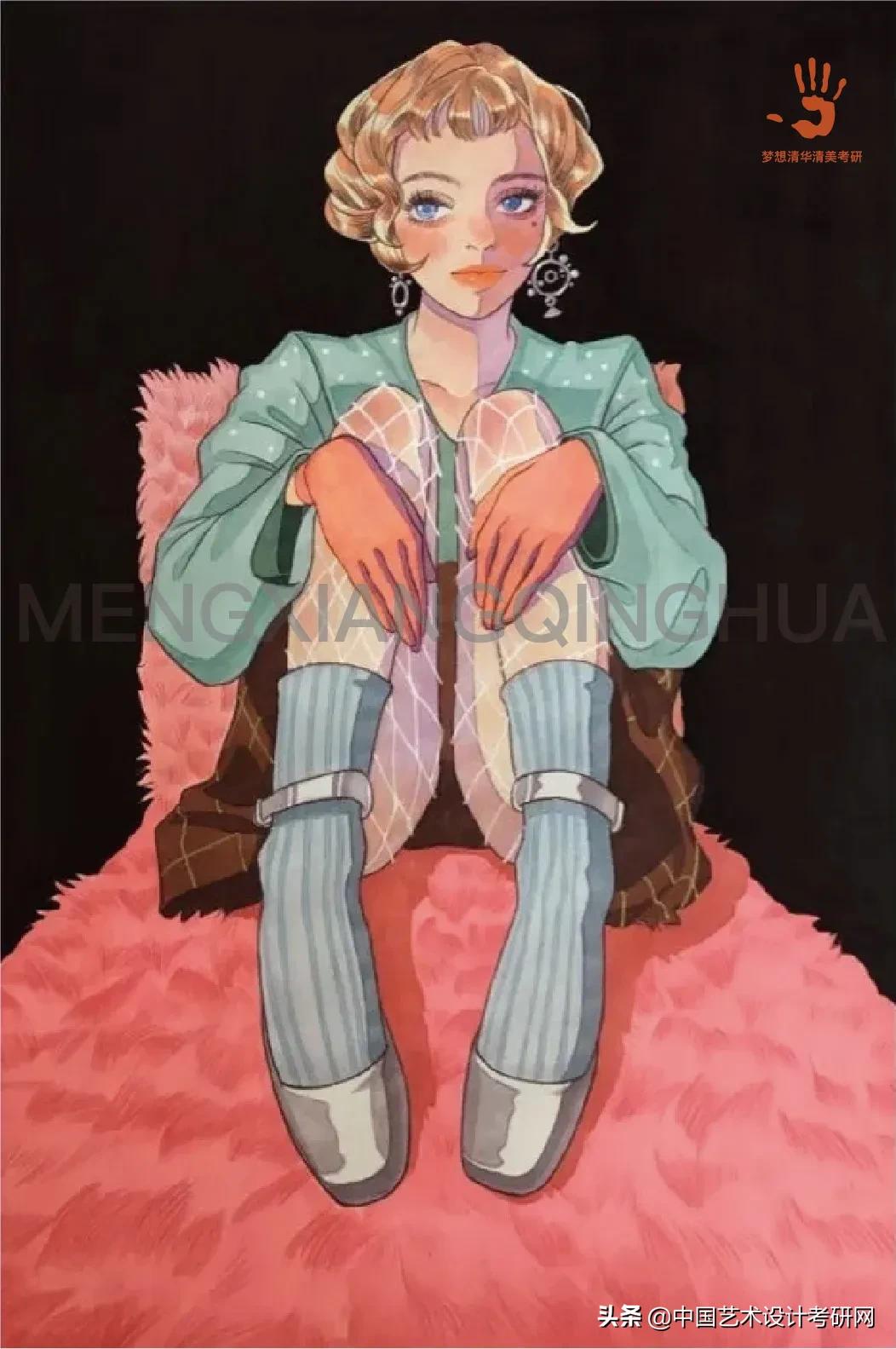 怎样轻轻松松考上清华美术学院,如何在5个月考上清华美院