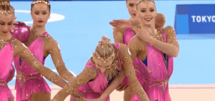 中国队好看的竞技体操服,中国艺术体操敦煌飞天原版