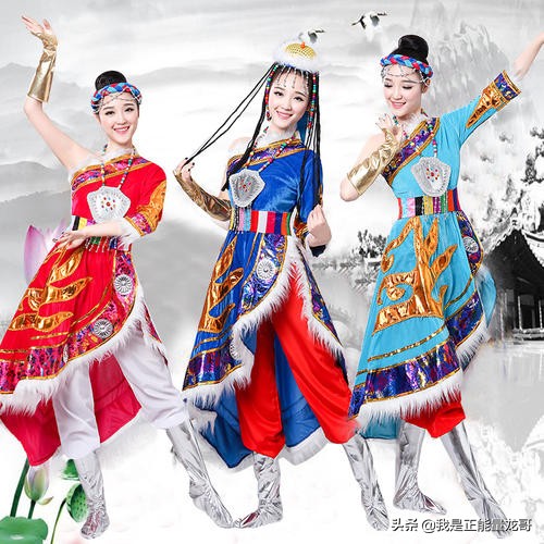 中国各民族服饰图集，你认识几个?