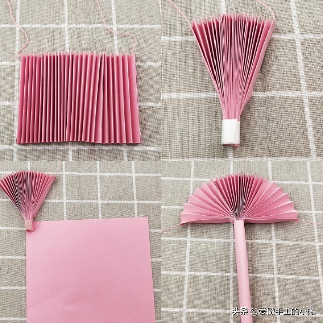 做一个凉快又简单的小扇子,小手工制作夏天小扇子教程