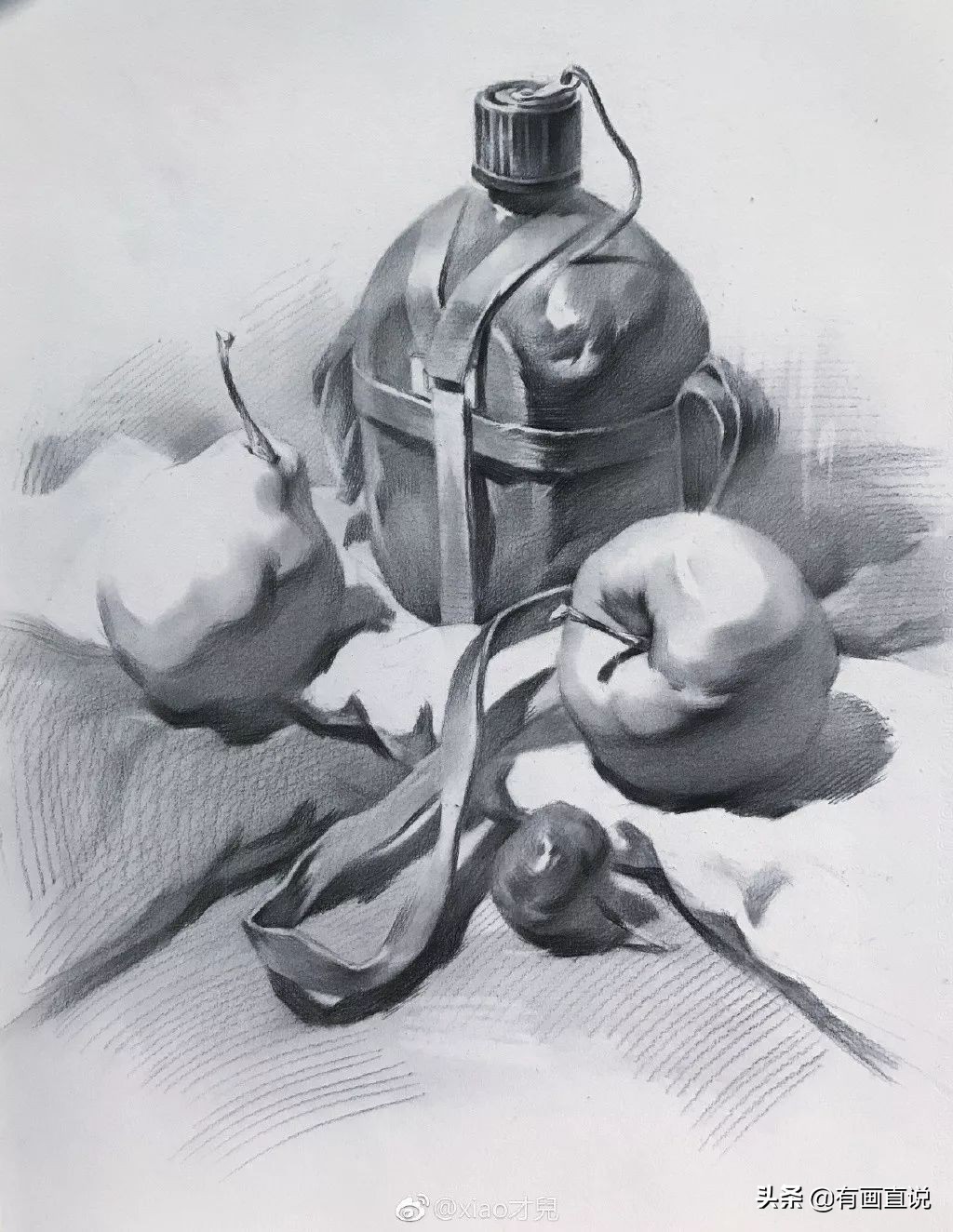 素描基础第4课两点透视,素描入门36节课能学到什么