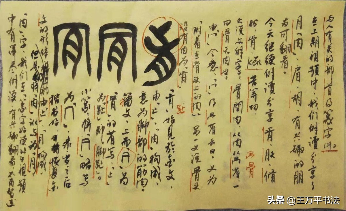 篆书肯字写法,篆字识读完整版