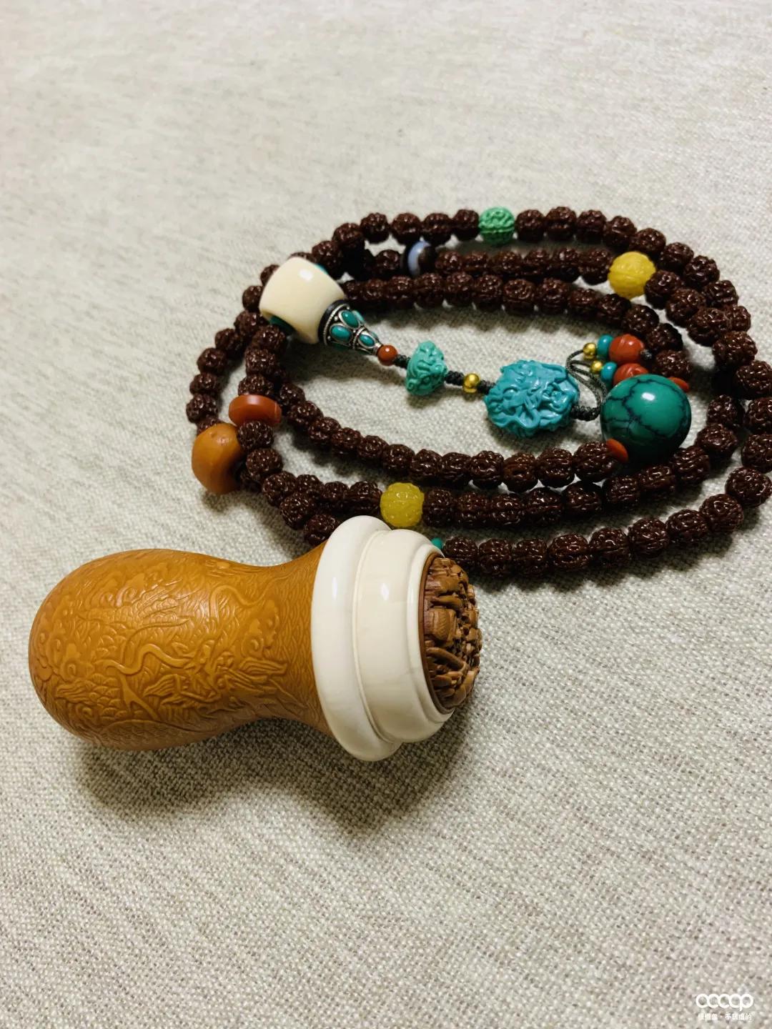 小金刚108颗配饰简单,长串小金刚怎么加配饰