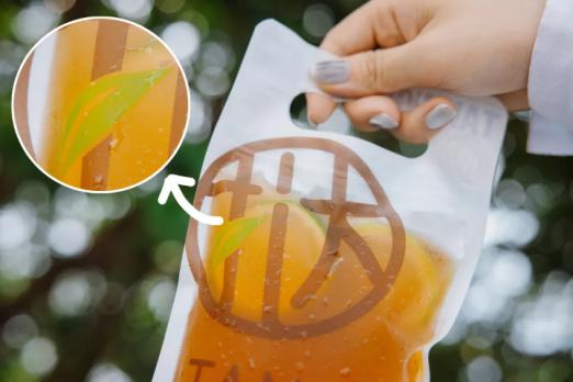 第一次用吸管嗦粉，挞柠「东南亚柠檬茶」好会玩