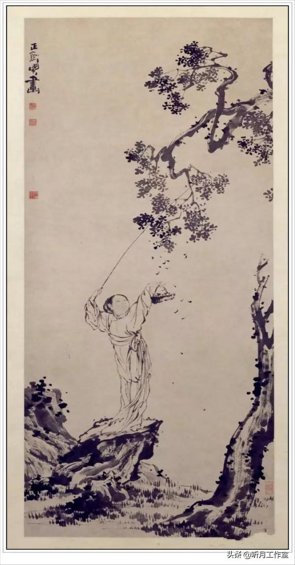 有幅清朝时期的人物画,晚清民国神仙人物画欣赏