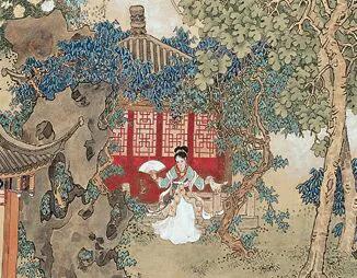 彭连熙绘红楼群芳图,彭连熙红楼梦作品欣赏