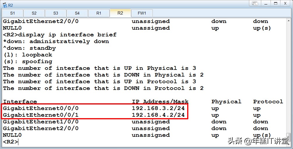 很有价值的企业内部实训路由交换教程（eNSP华为指令集）