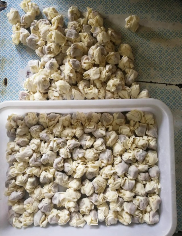 馄饨店主教你在家煮馄饨,馄饨店教做煎馄饨