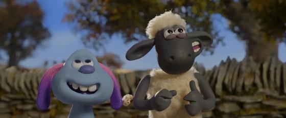 小羊肖恩2外星人,小羊肖恩用南瓜假扮农场主