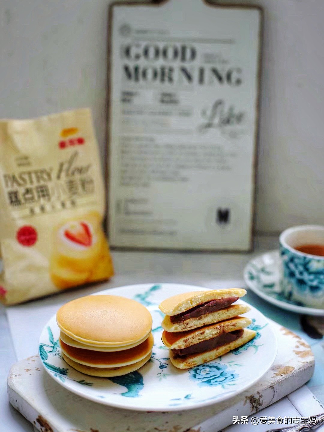 只用一口锅就能吃到的铜锣烧,低卡又好吃的铜锣烧