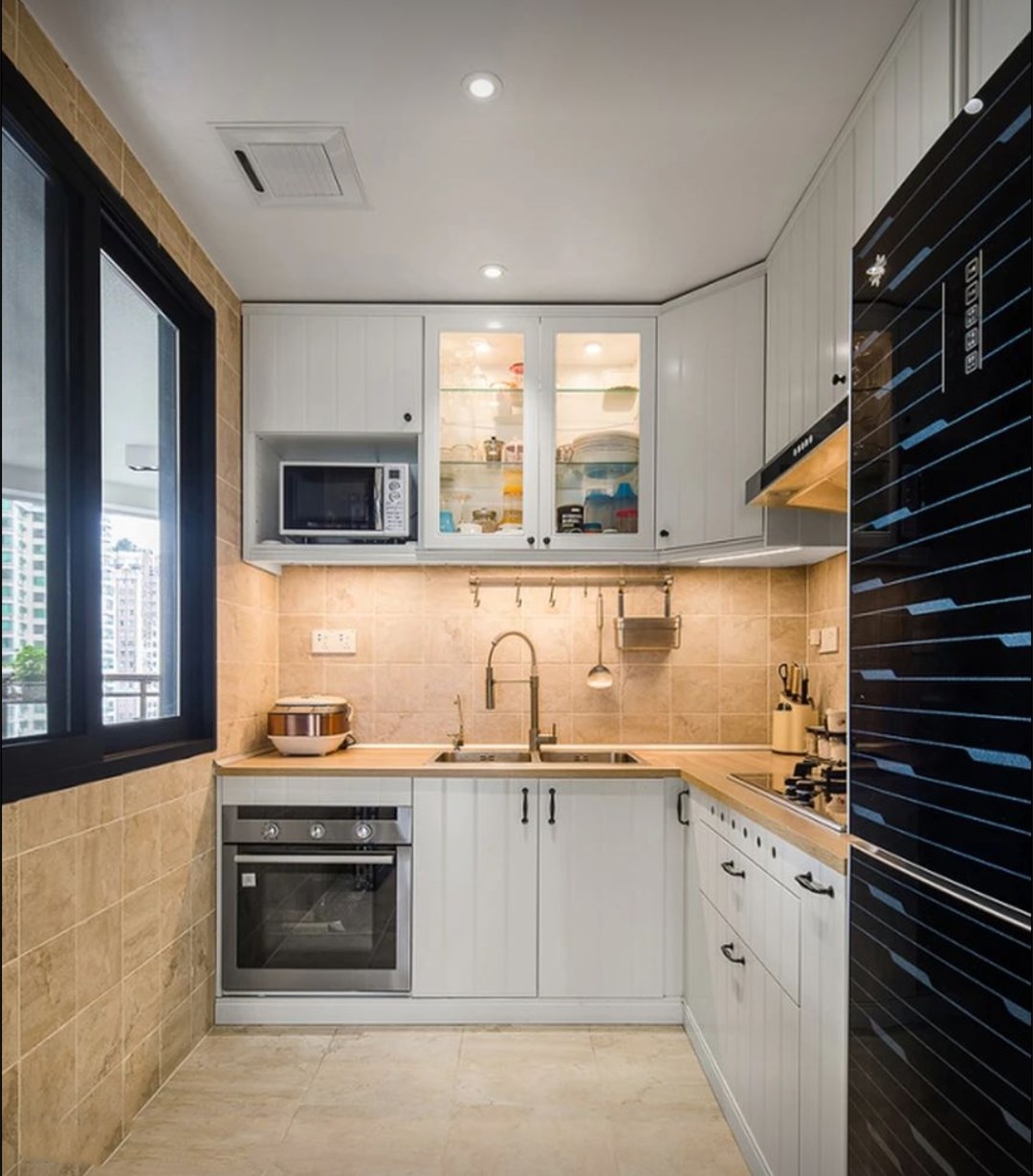 空间小的厨房布局,空间小的厨房装修设计