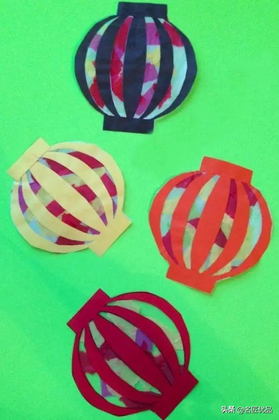 过年灯笼手工制作挂门边,灯笼手工制作春节小灯笼