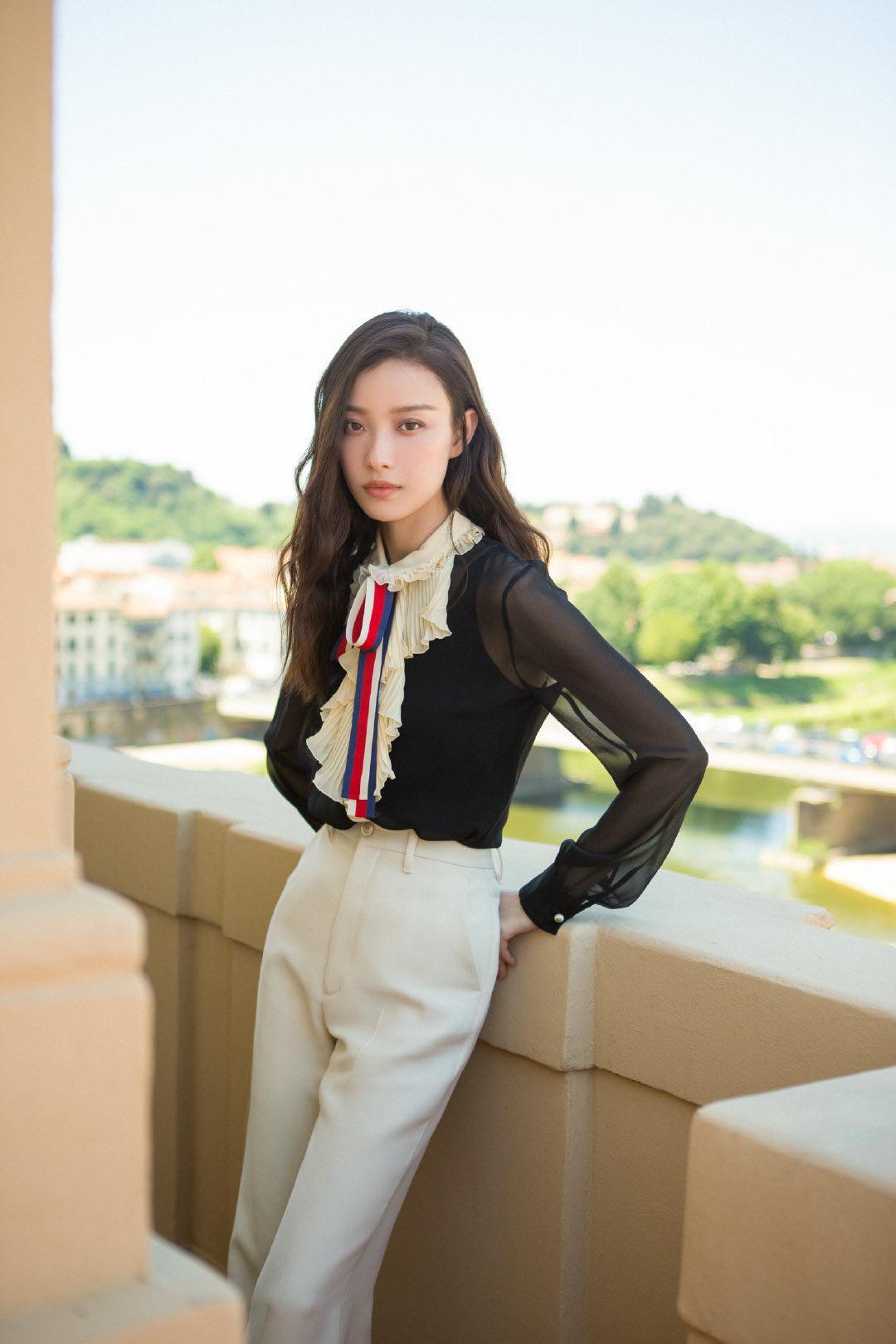 倪妮同款连衣裙普通人穿搭,倪妮同款废土风穿搭衬衫裙