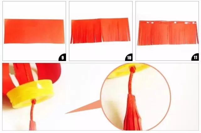 迎接新年的剪纸灯笼,做灯笼来点过年的气氛吧