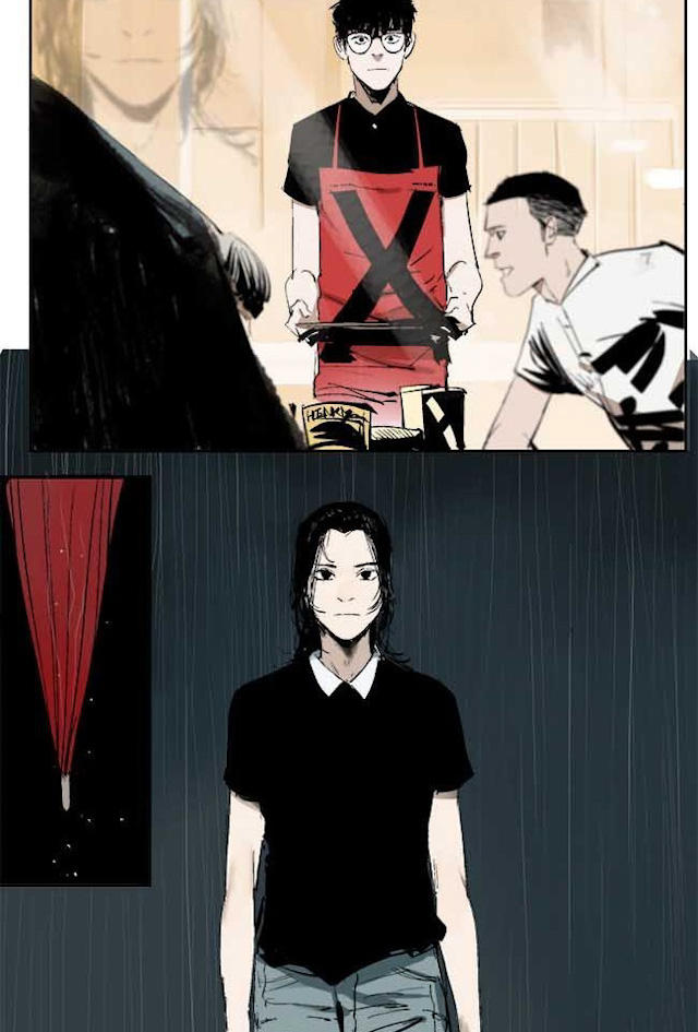 掉入下水道漫画,漫画高中生意外死亡灵魂在房子里