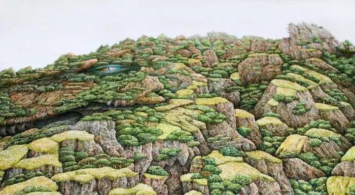 小央美水墨画作品欣赏,小央美人物画