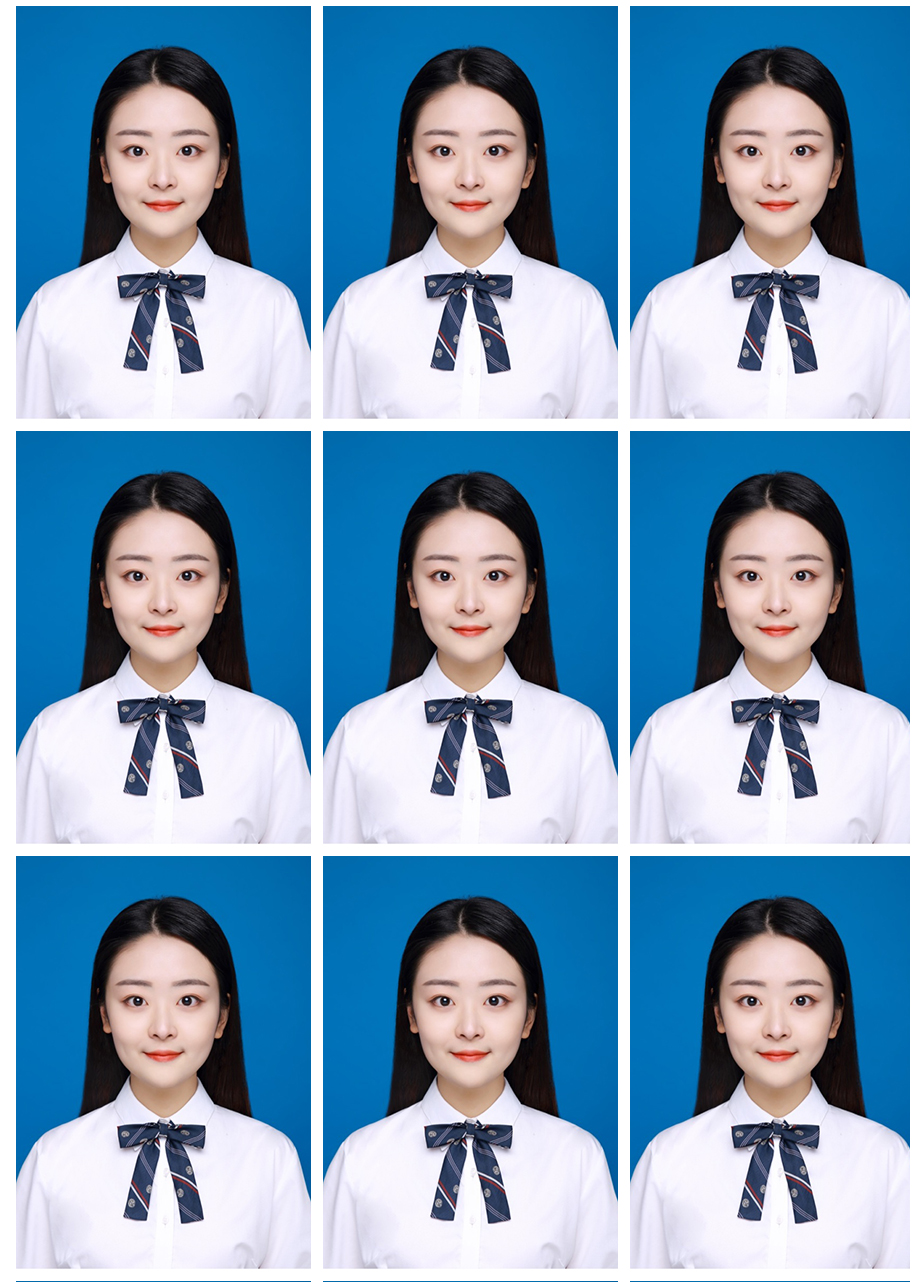 证件照怎样复制到表上,证件照只有一张怎么复制