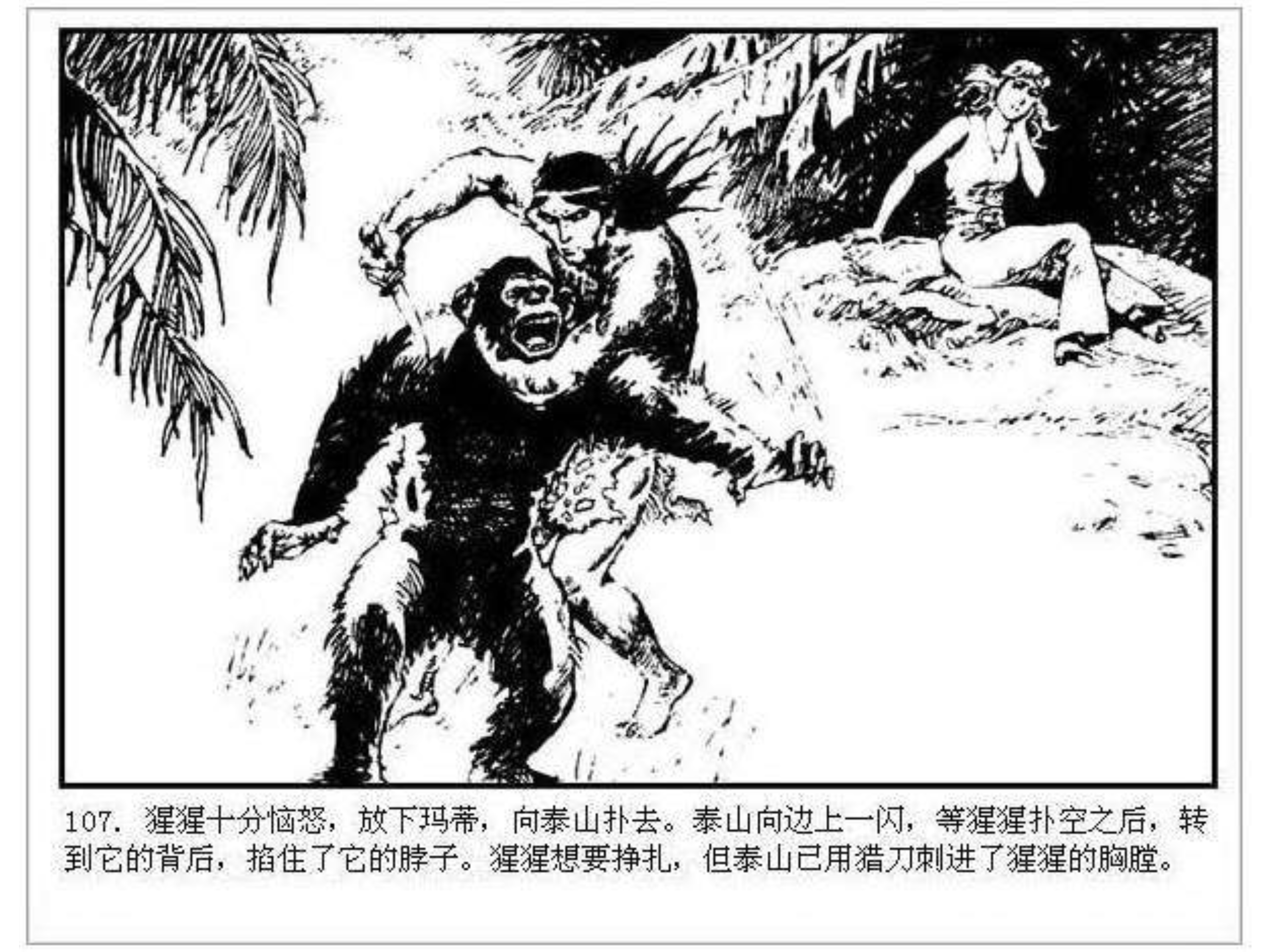 人猿泰山之英雄归来书,连环画泰山