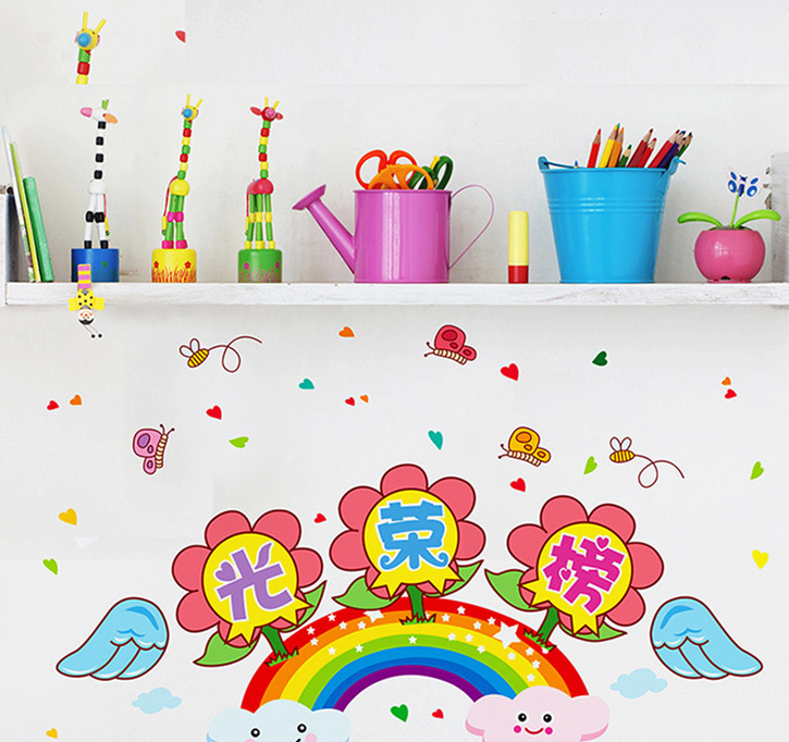 复古贴花装饰,大贴花装饰